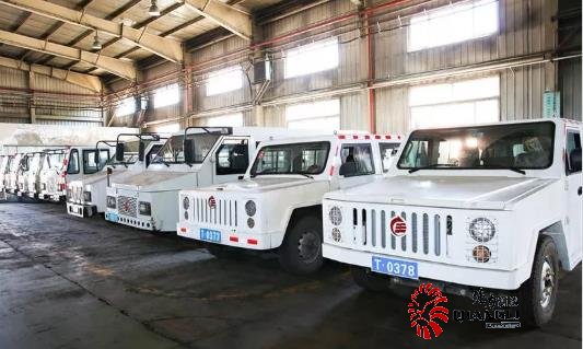 在國內最早實現煤礦輔助運輸無軌膠輪化的煤炭企業