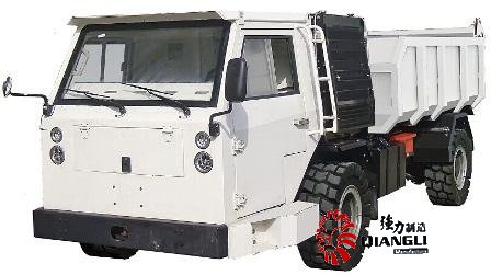 煤礦機械:防爆膠輪車由哪幾部分組成？