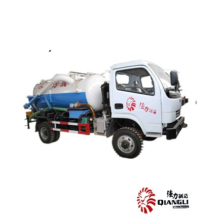 WC4XJ國三防爆柴油機無軌吸污膠輪罐車